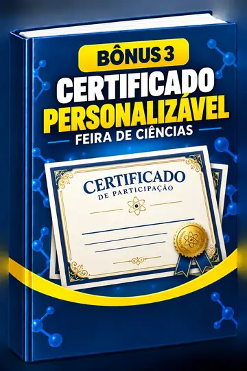 Bônus 3 - Certificado personalizável de participação